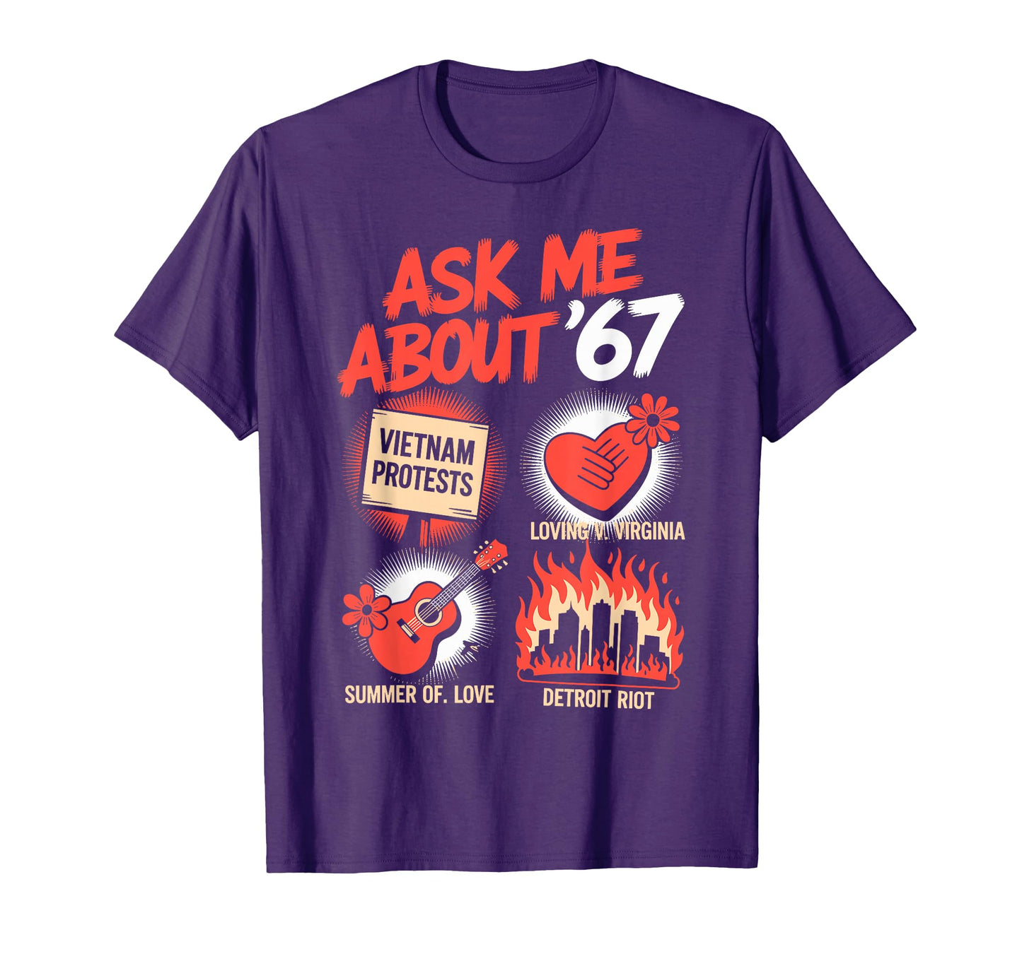 Funny 67 History Teacher Teacher 6 7 Funny Overuse '67 T-Shirt
