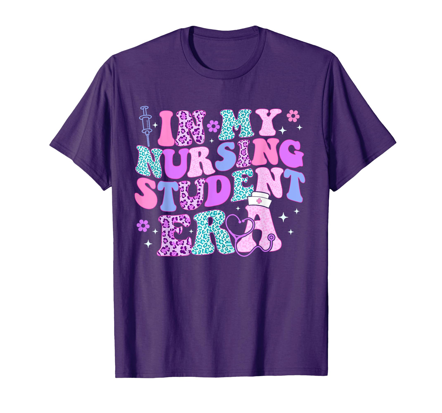 Groovy In My Nursing Student Era Nursing Future Nurse T-Shirt
