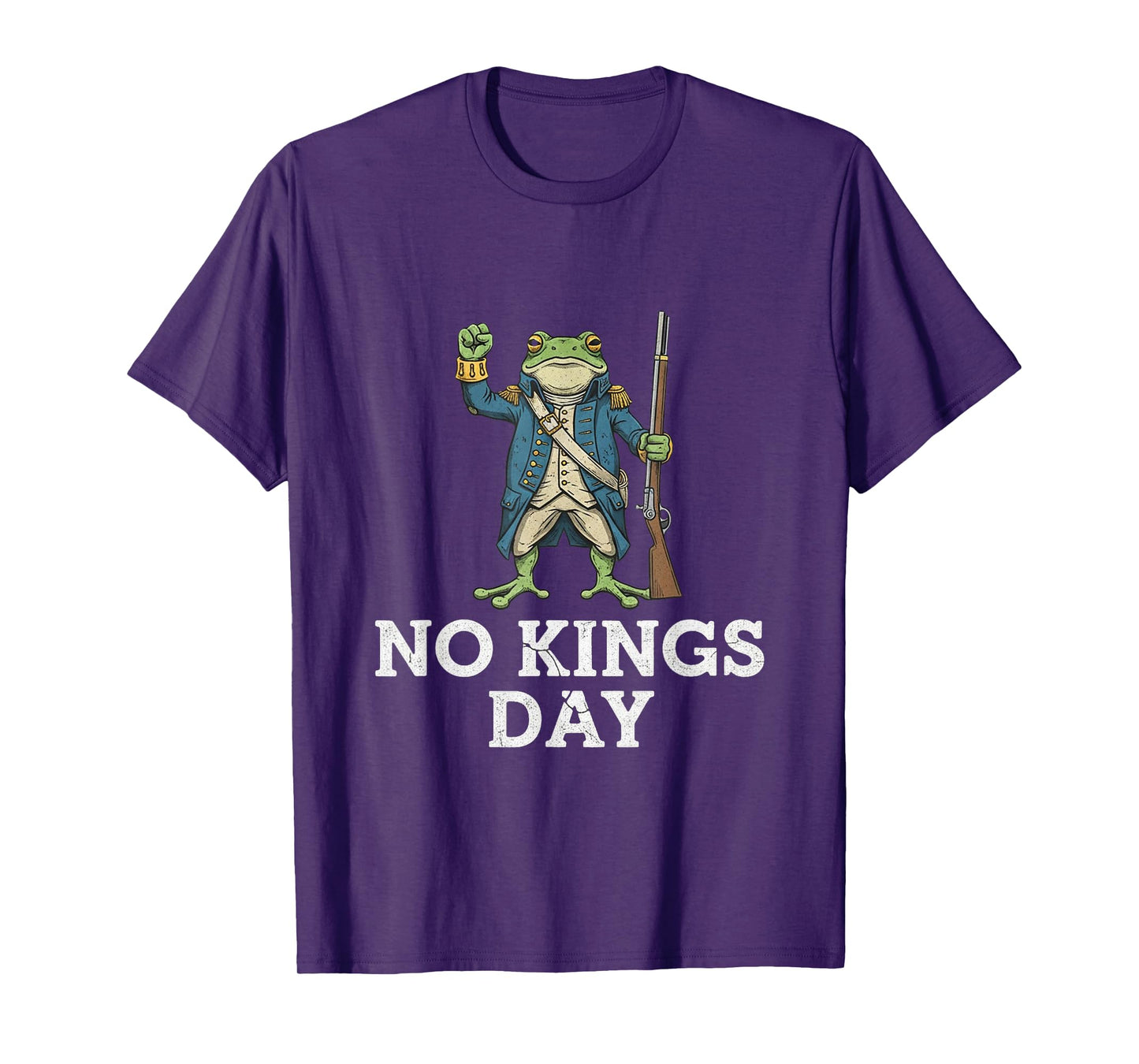 No Kings Day Portland Shirt Frog Protest T-Shirt