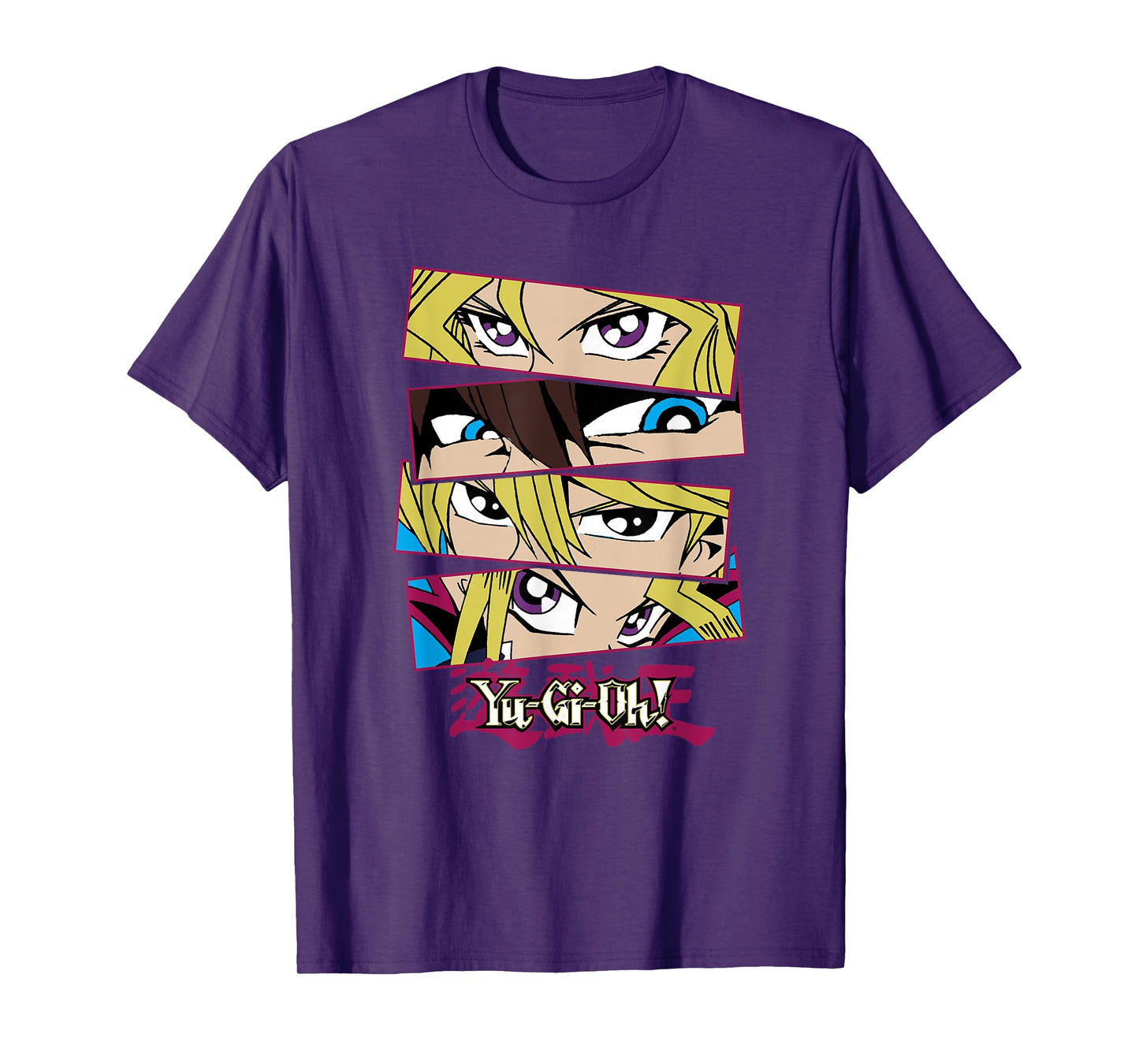 Yu-Gi-Oh! Duel Monsters Character Eyes Colorful Anime T-Shirt