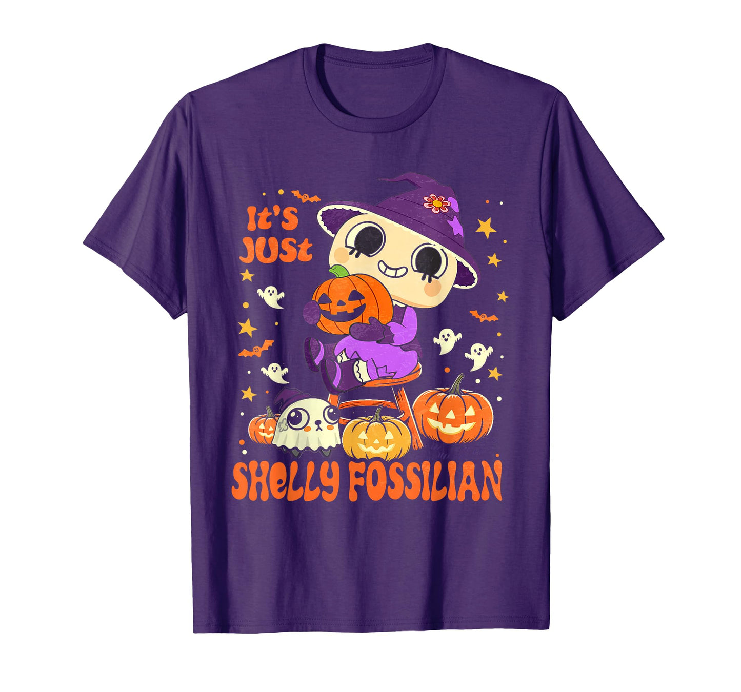 Dandys Halloween World | I'm Just Shelly & Pebble T-Shirt