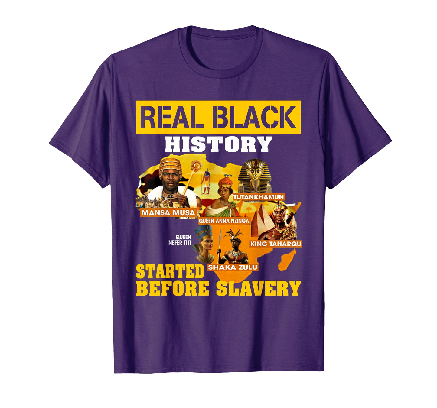 Black History Didn't Start With Slavery Proud African Gifts T-Shirt