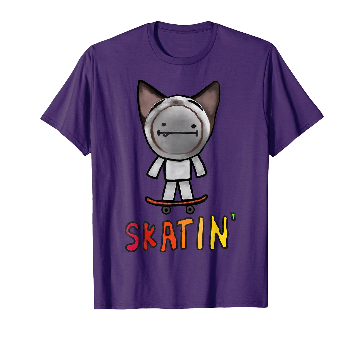 FriendlyBiscuit Skater T-Shirt