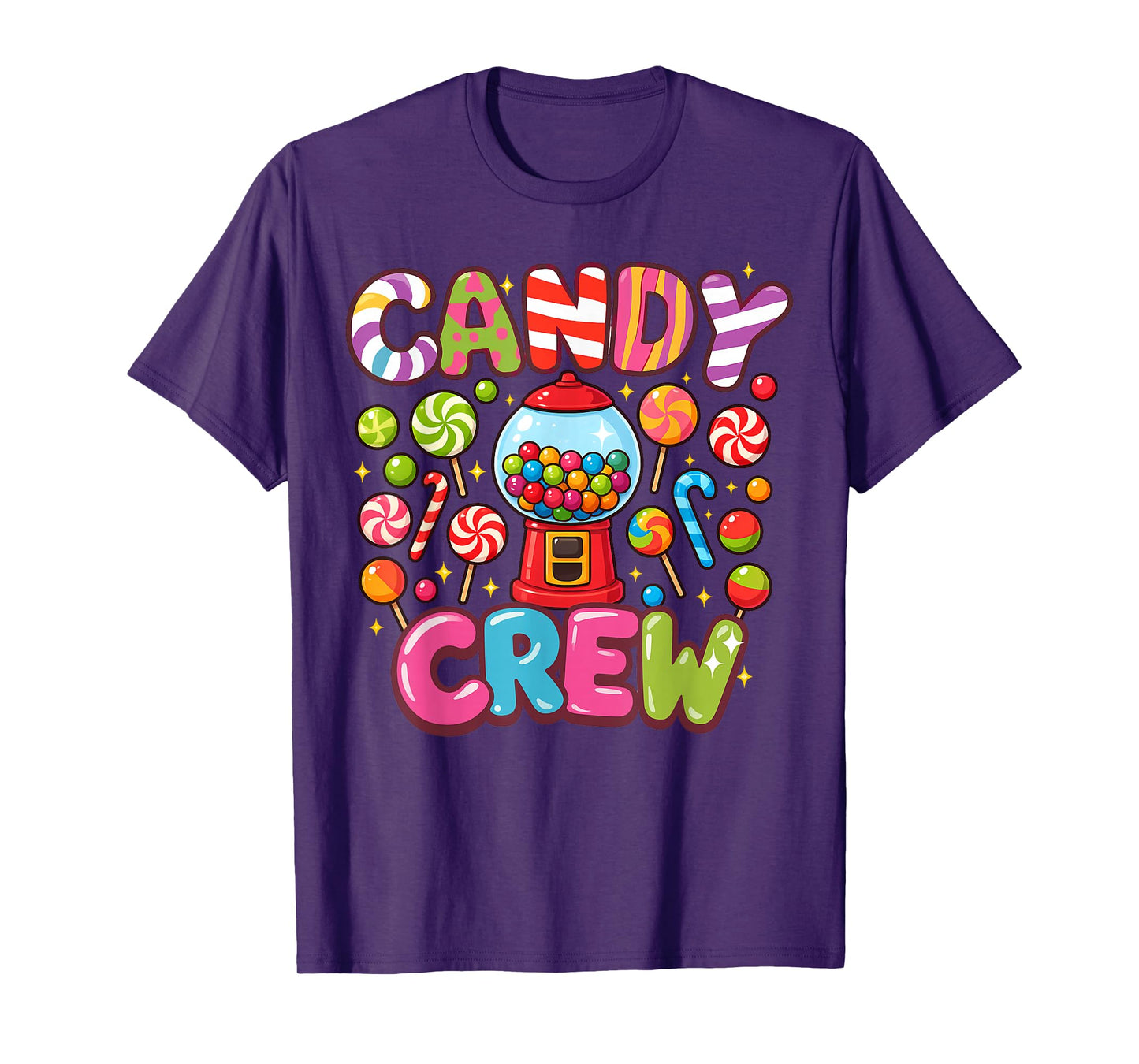 Candy Crew Candy Costume Women Candy Land Kids Sweetie T-Shirt