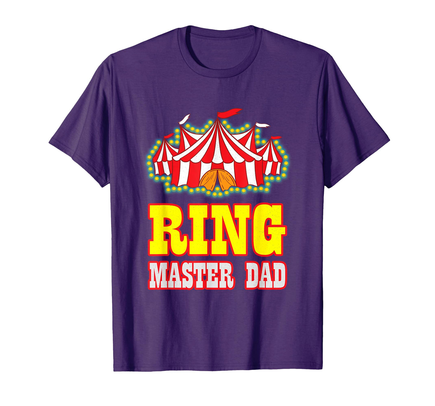 Ring Master Dad Carnival Birthday Circus Matching Family Men T-Shirt