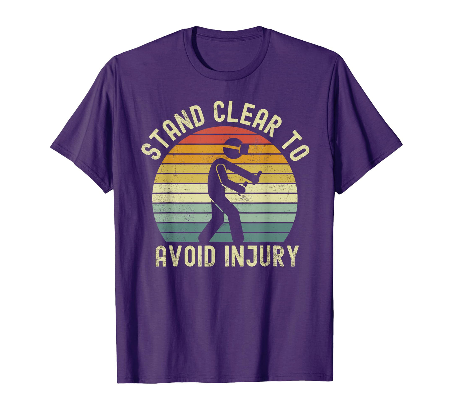 Funny Virtual Reality VR Stay Clear To Avoid Injury T-Shirt