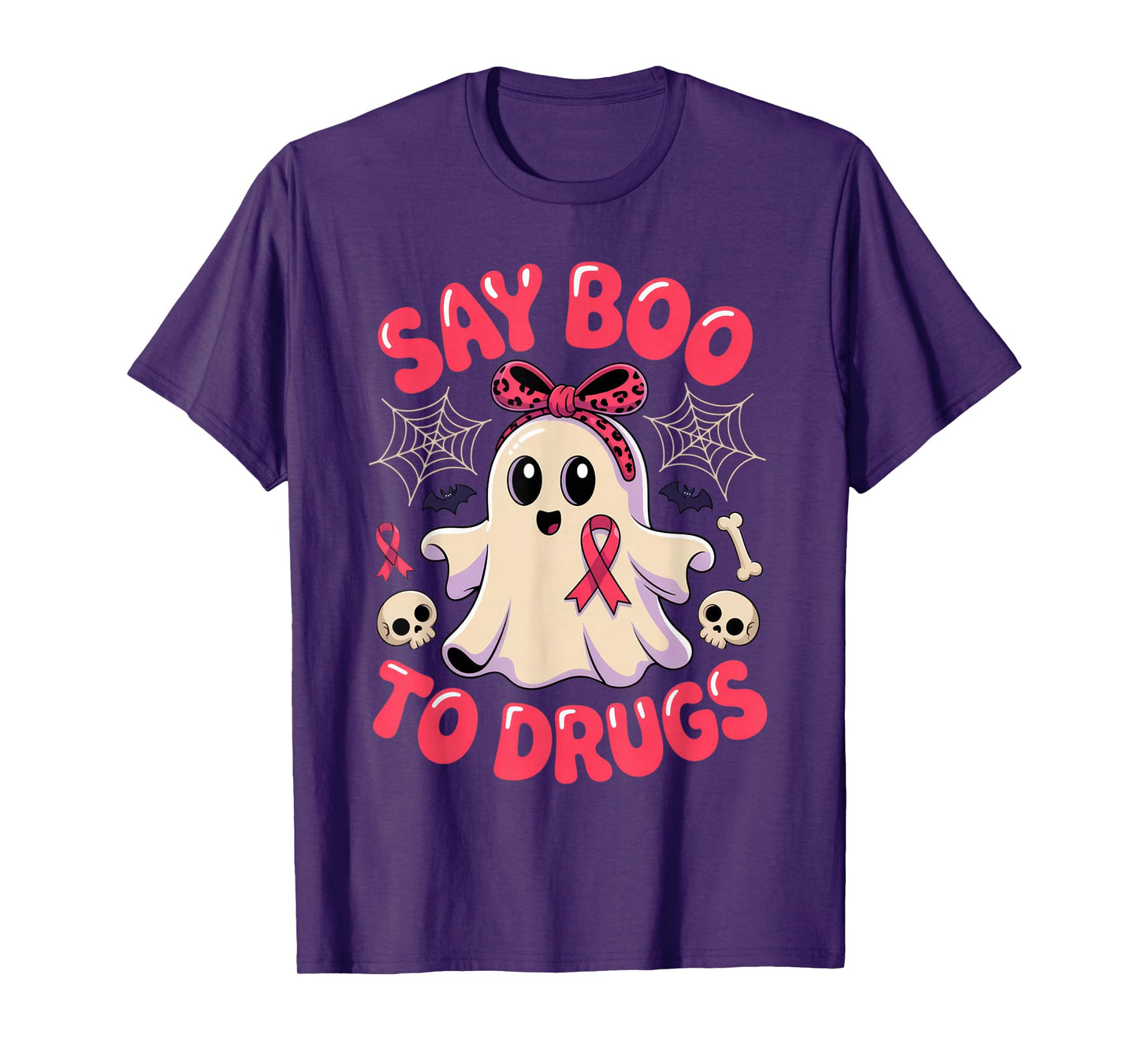 Say Boo to Drugs Funny Halloween Costume for Teachers and T-Shirt