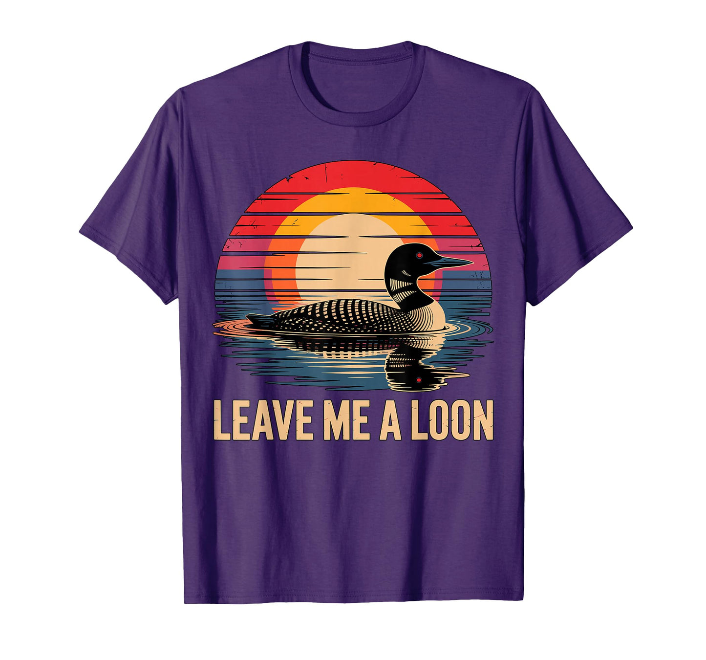 Leave Me a Loon Duck T-Shirt