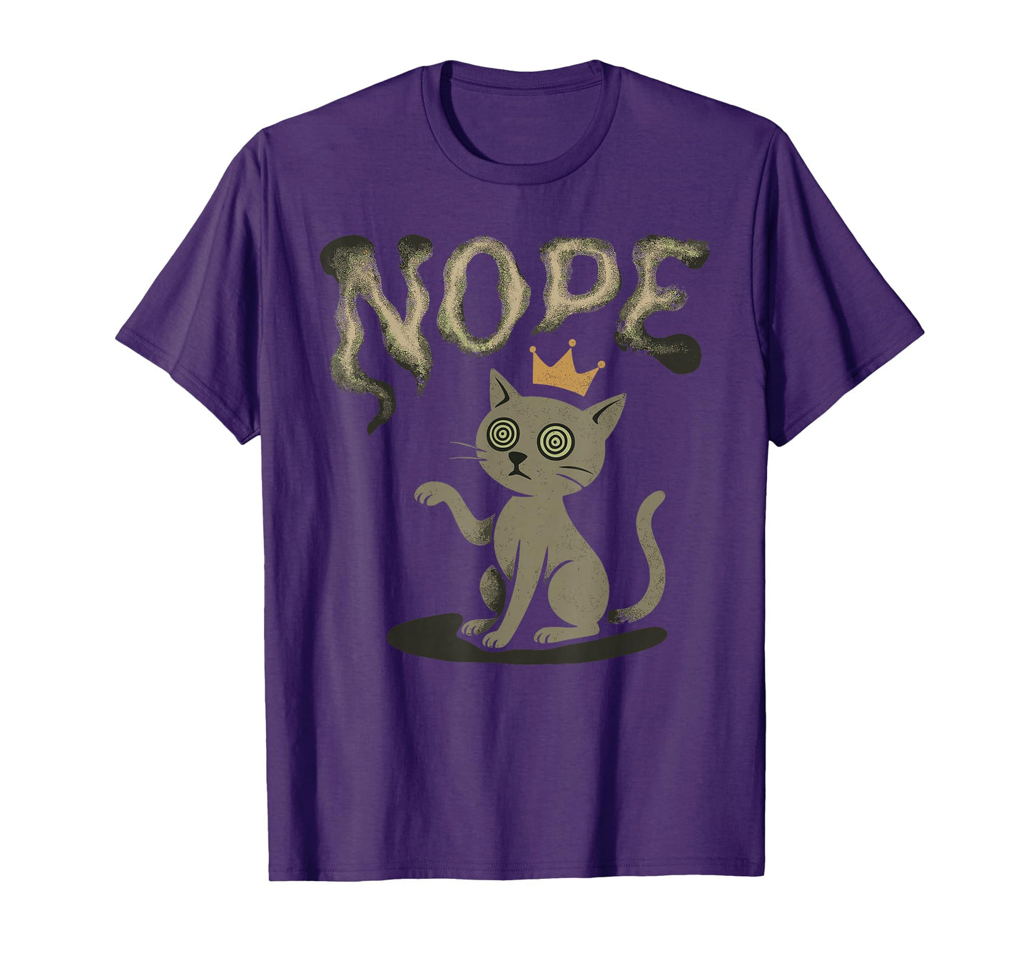 No Kings Nope Bold Minimal Protest Statement T-Shirt