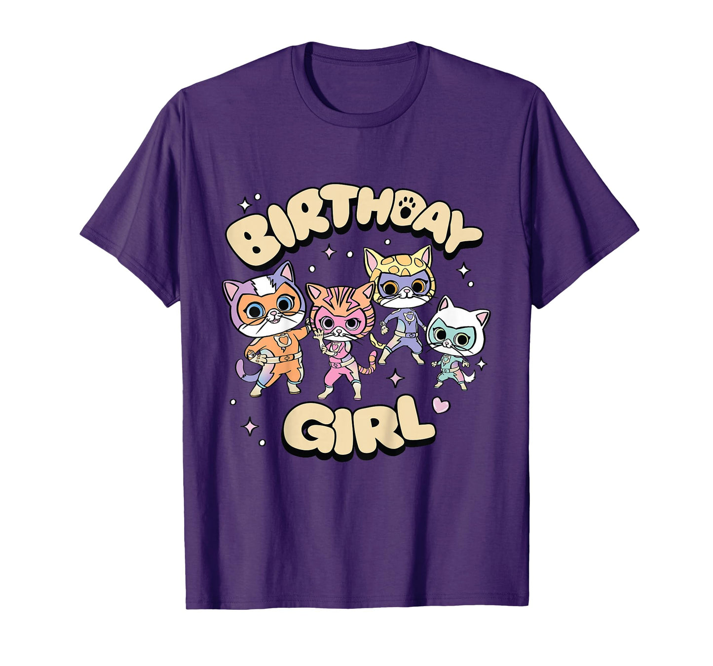 Disney Jr. SuperKitties "Birthday Girl" Party Trip Gift T-Shirt