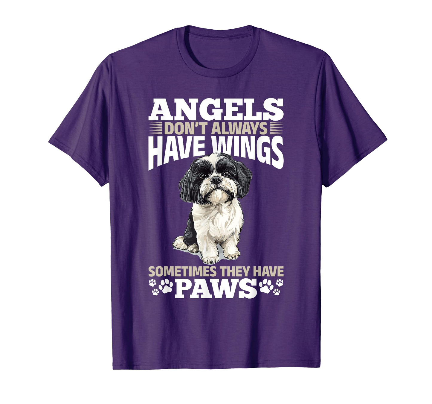 Shih Tzu Dog Owner Men Women Kids T-Shirt