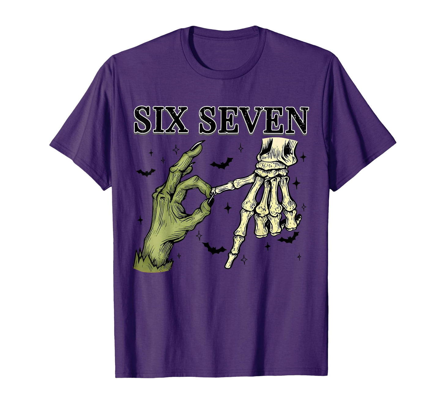 Vintage Six Seven Meme Retro Gift for Men Women Kid Boy Girl T-Shirt