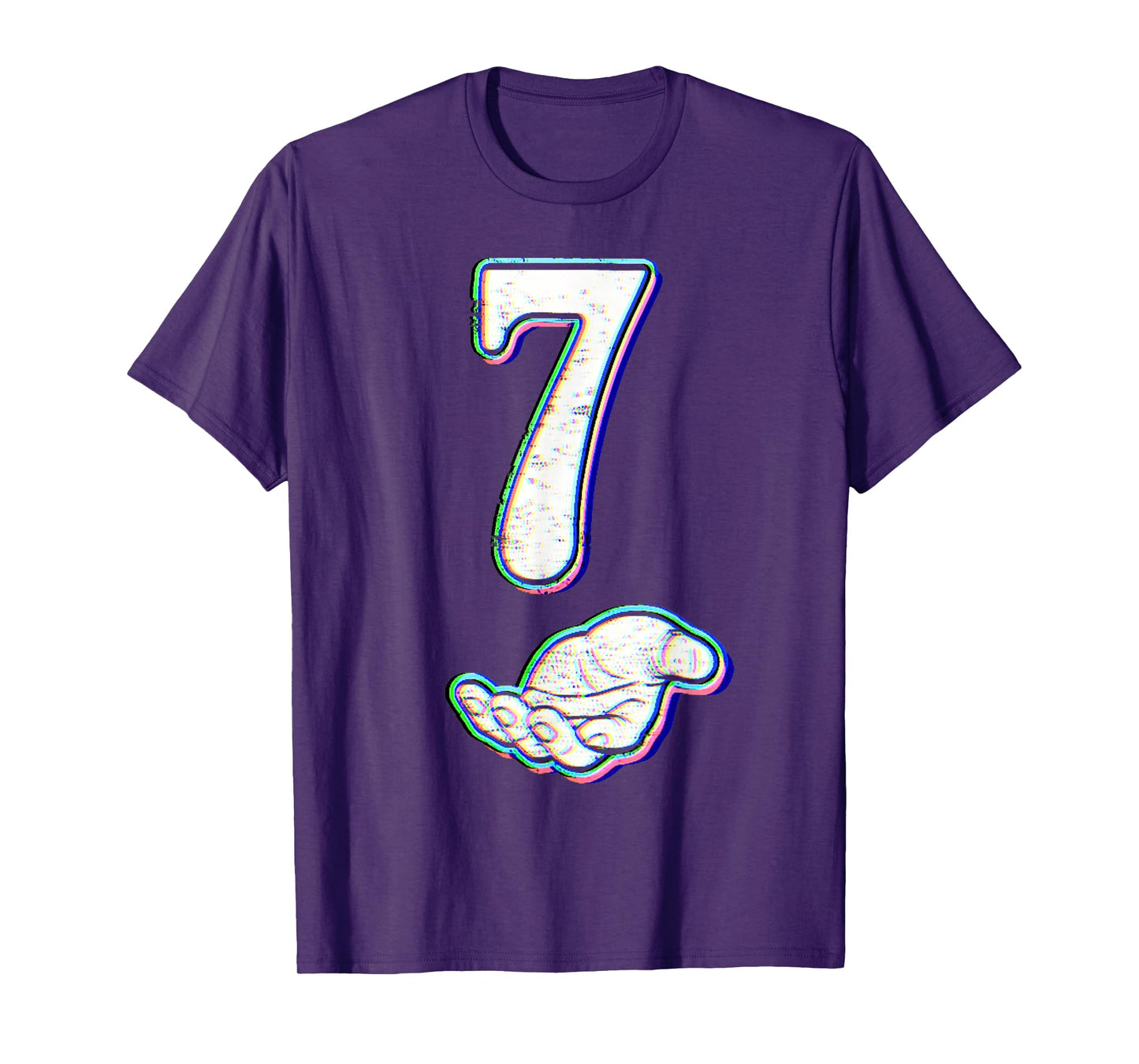 Number 7 Matching 67 Meme Halloween Costume Men Women Kids T-Shirt