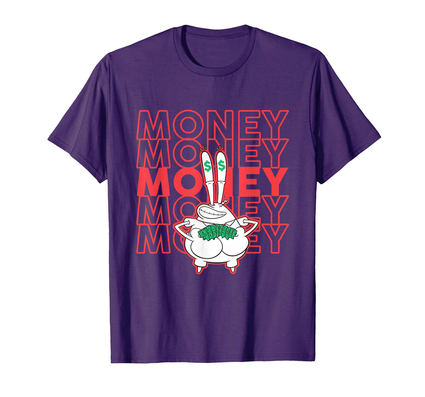 Spongebob Squarepants Mr. Krabs Money T-Shirt