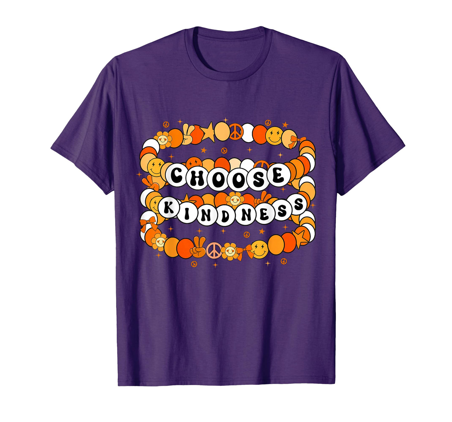 Choose Kindness Unity Day Orange Anti Bullying Bracelets T-Shirt