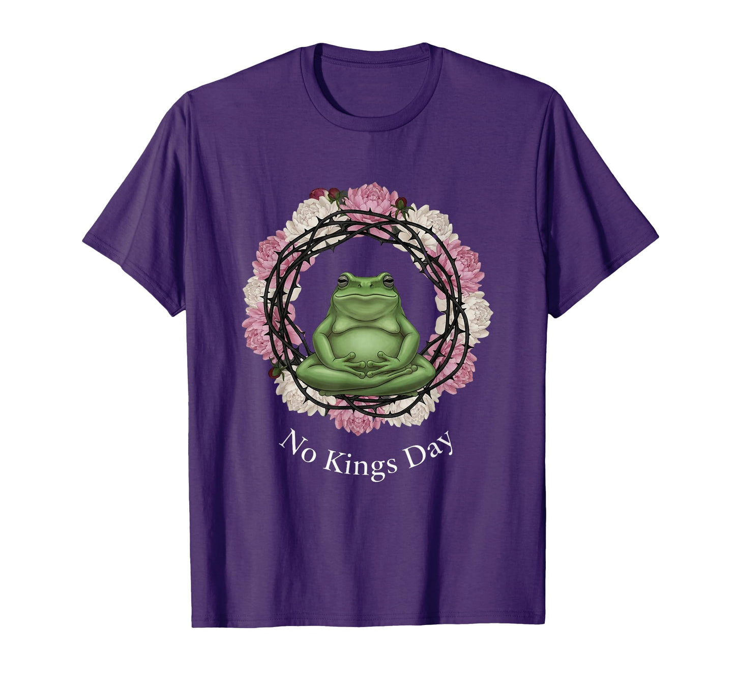 No Kings Day Portland Shirt Frog Protest T-Shirt