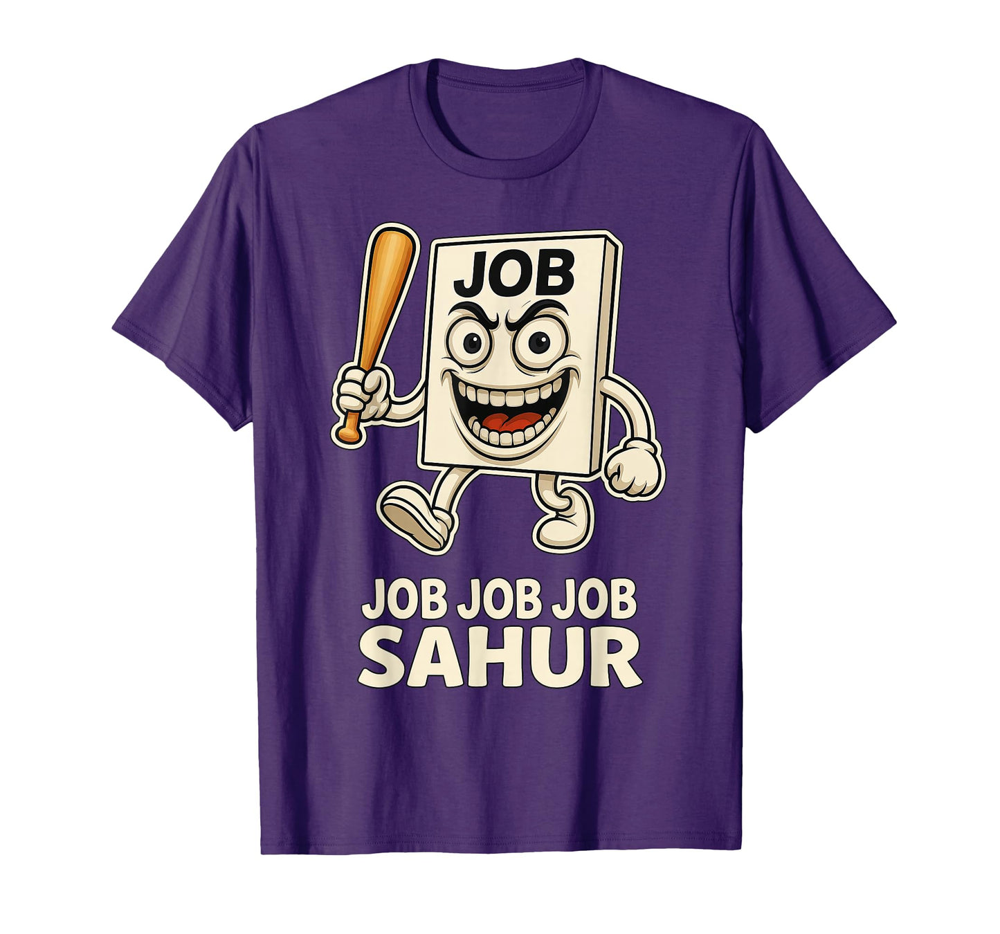 Job Job Job Sahur - Funny Sahur Brain Rot Kids Gaming Meme T-Shirt