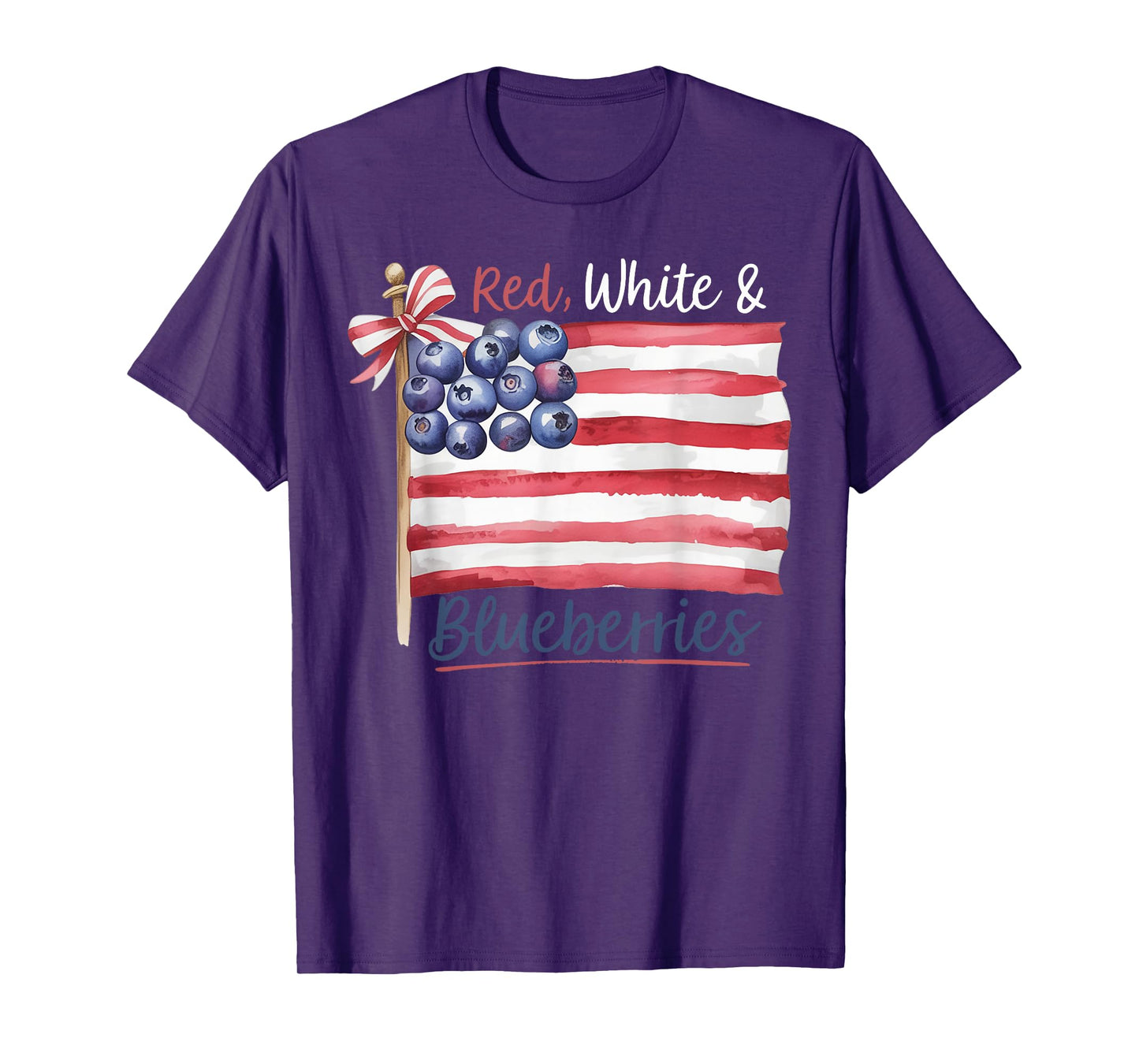 Red, White and Blueberries for Supporters for Men Women T-Shirt