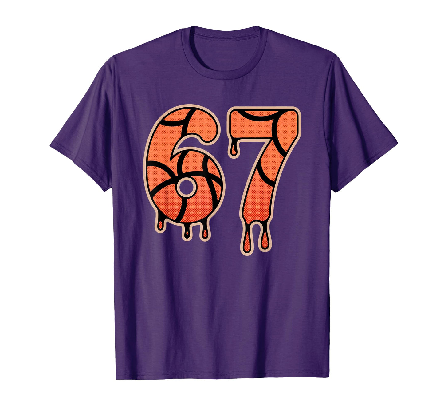 67 Number Gen Alpha Slang Basketball Drip Six Seven T-Shirt