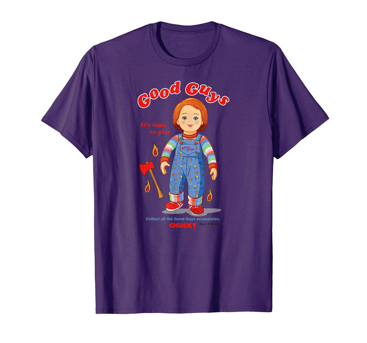 Chucky Collect All The Good Guys Accessories T-Shirt