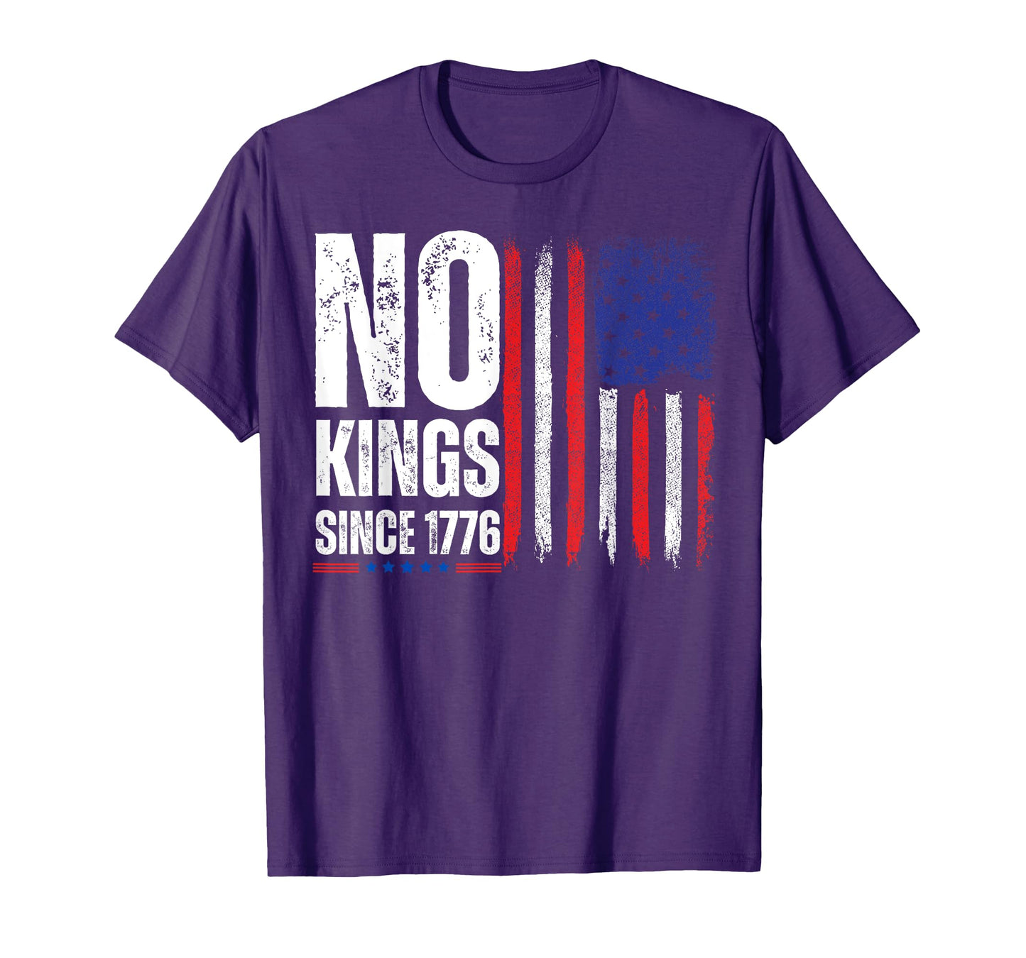 No Kings In America Since 1776 Save Democracy T-Shirt