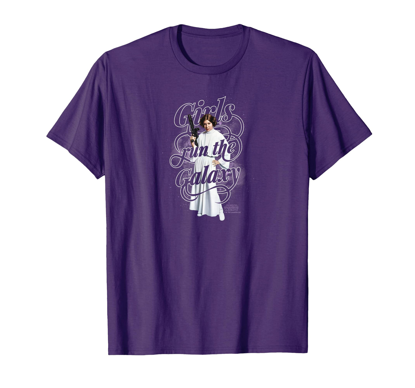 Star Wars - Leia Girls Run The World T-Shirt