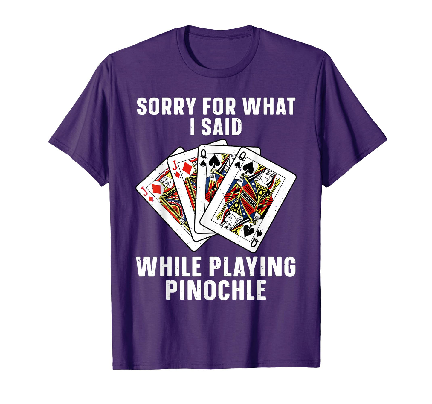 Best Pinochle Art For Men Women Kids Playing Cards Pinochle T-Shirt