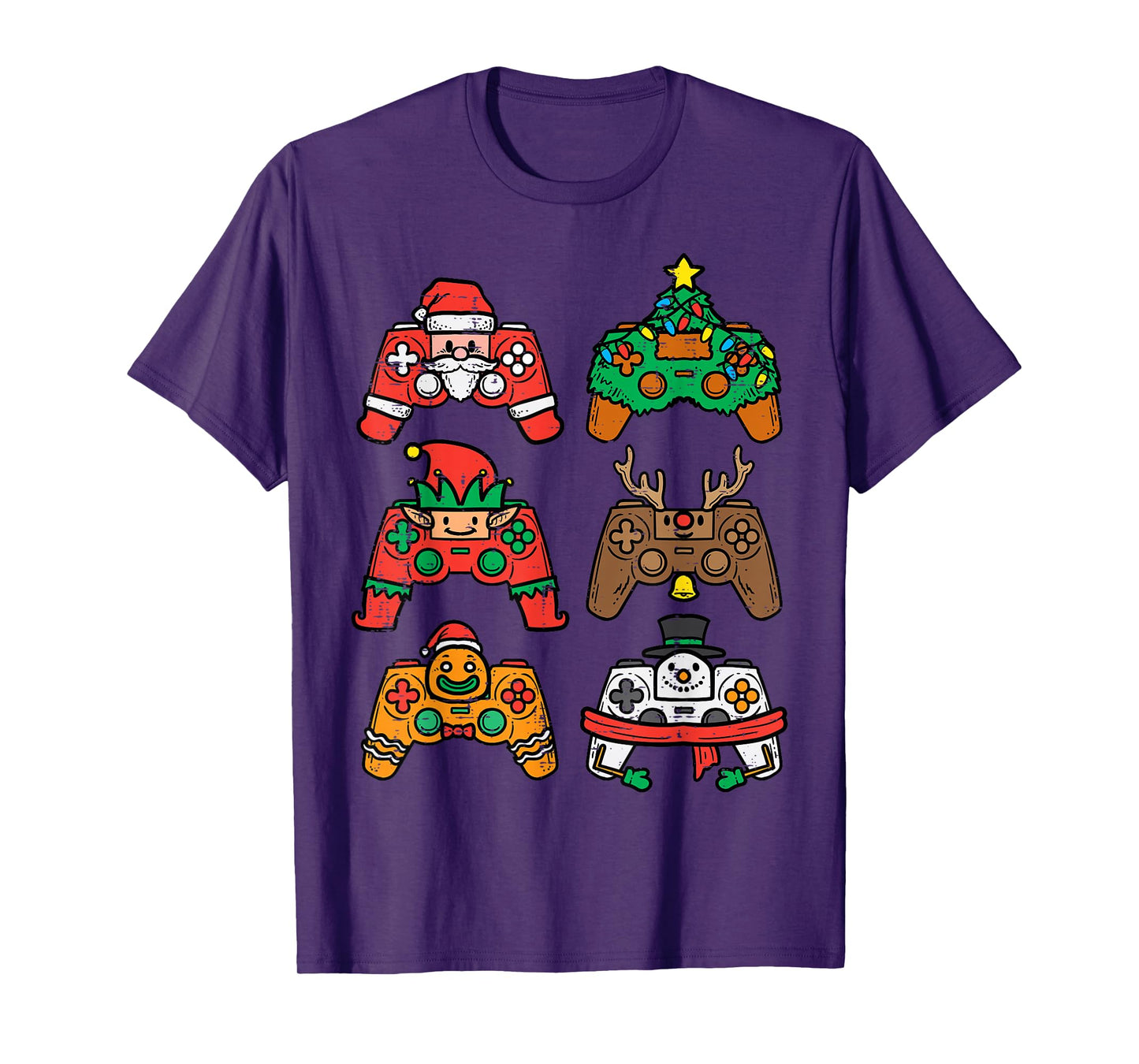 Christmas Gamer Controller Xmas Gaming Men Boys Kids Youth T-Shirt