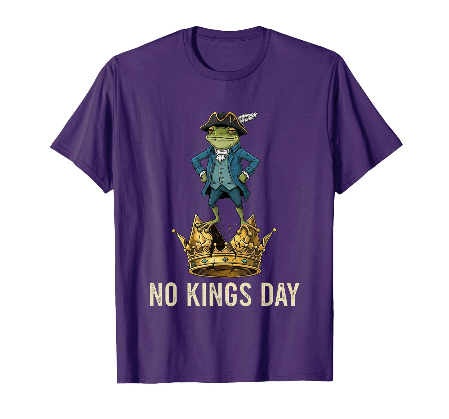 No Kings Day Portland Shirt Frog Protest T-Shirt