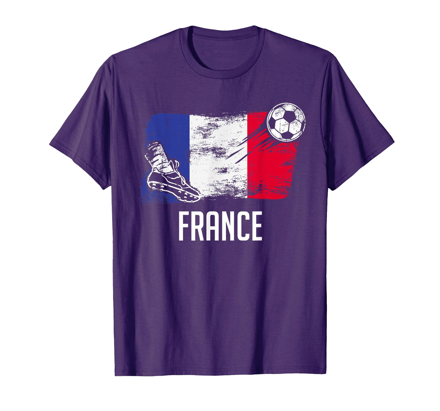 France Flag Jersey French Soccer Team French T-Shirt
