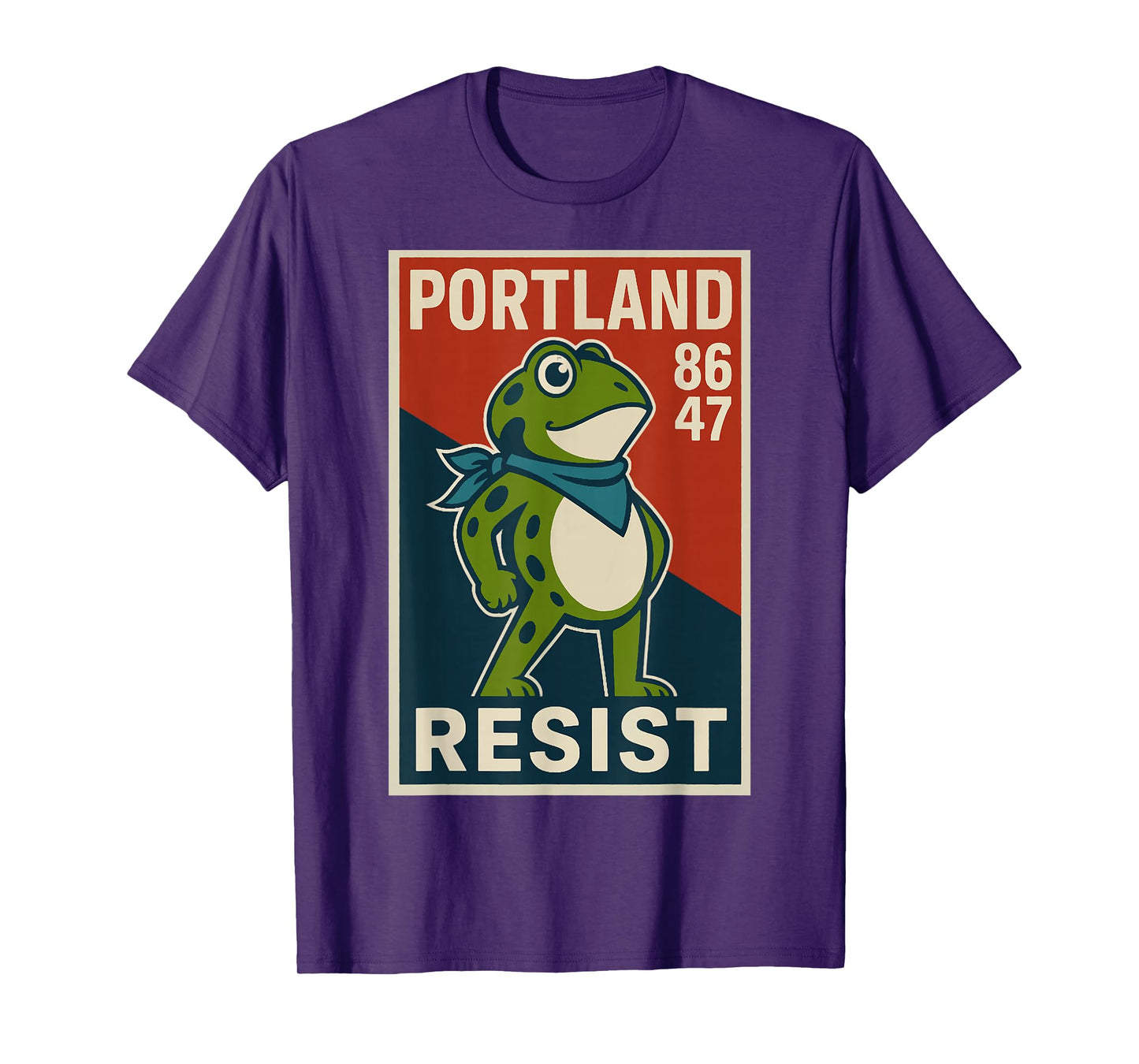 Portland Frog Protest for Men and Women T-Shirt