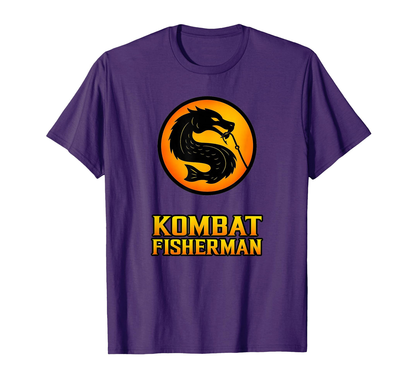 Gamer Fish Fishing Birthday Gifts Game Combat Fisherman T-Shirt
