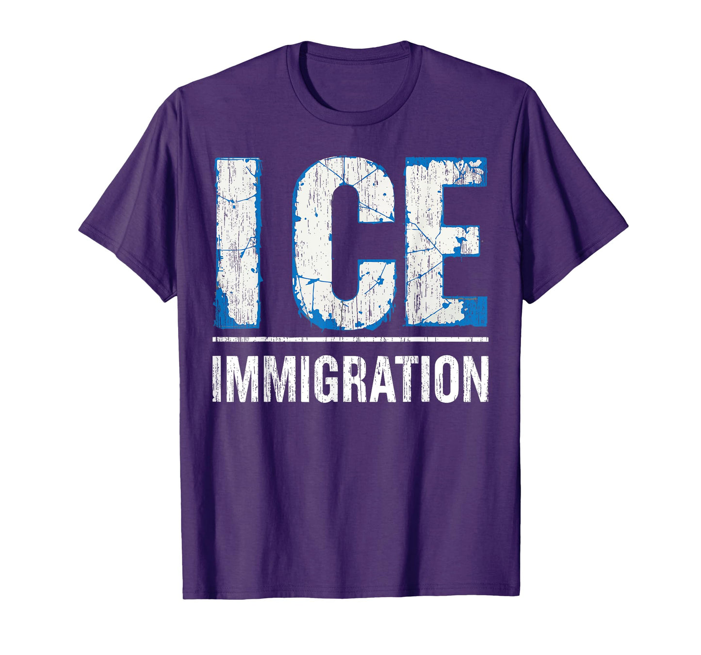 Funny Ice Immigration Retro T-Shirt