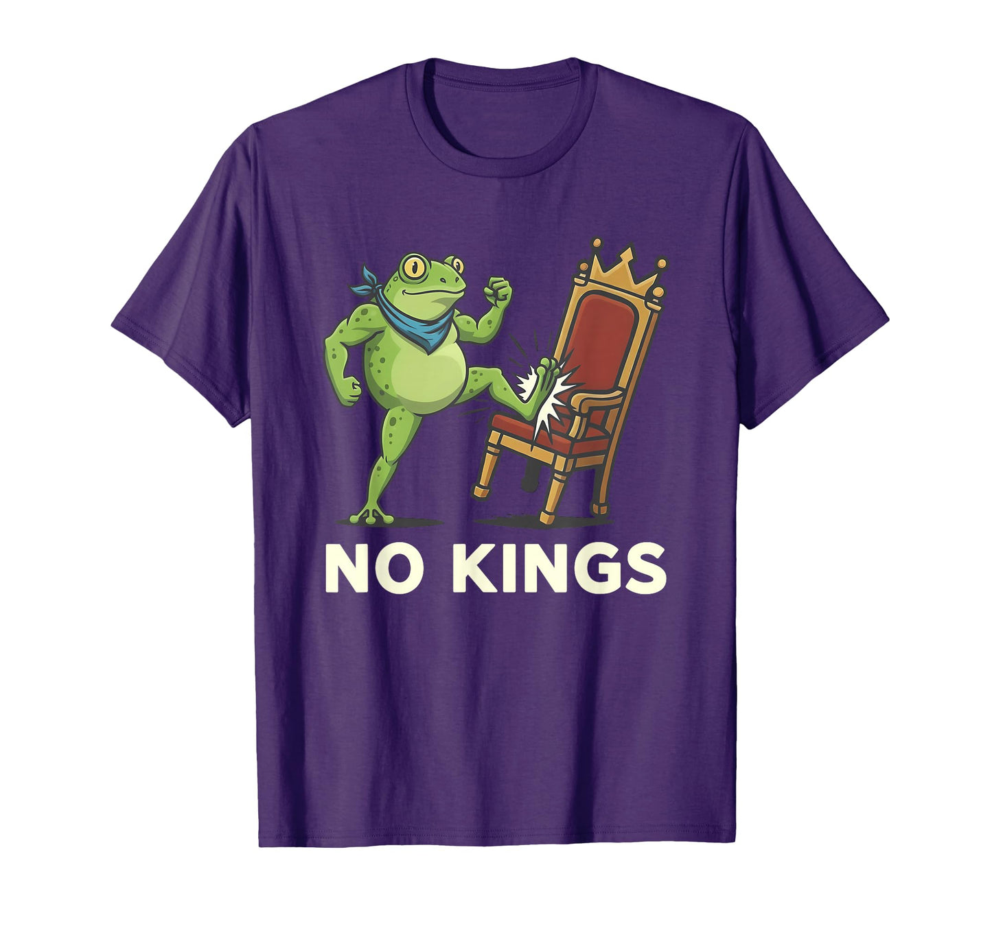 Frog Protest No Kings T-Shirt