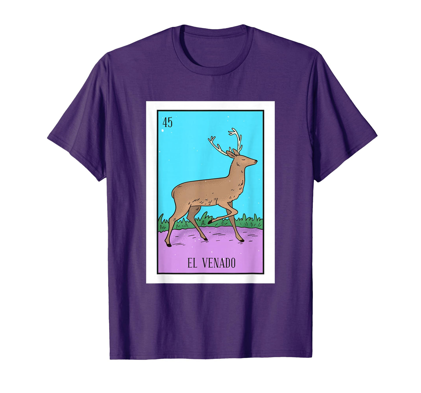 The Deer Lottery Card Gift The Deer Card Mexican Lottery T-Shirt