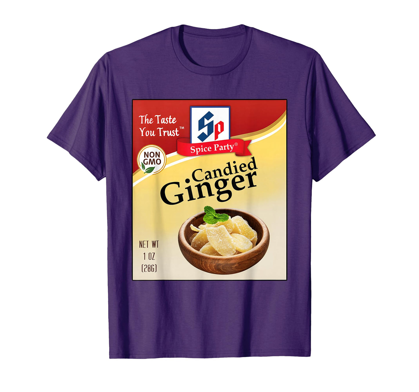 Candied Ginger Condiment Costume Holiday Spice Group Costume T-Shirt