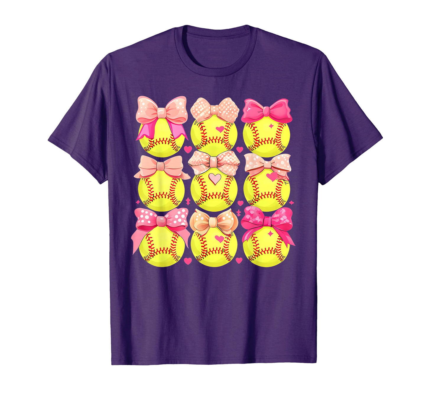 Girls Softball Shirt Pink Toddler Softball Tee T-Shirt