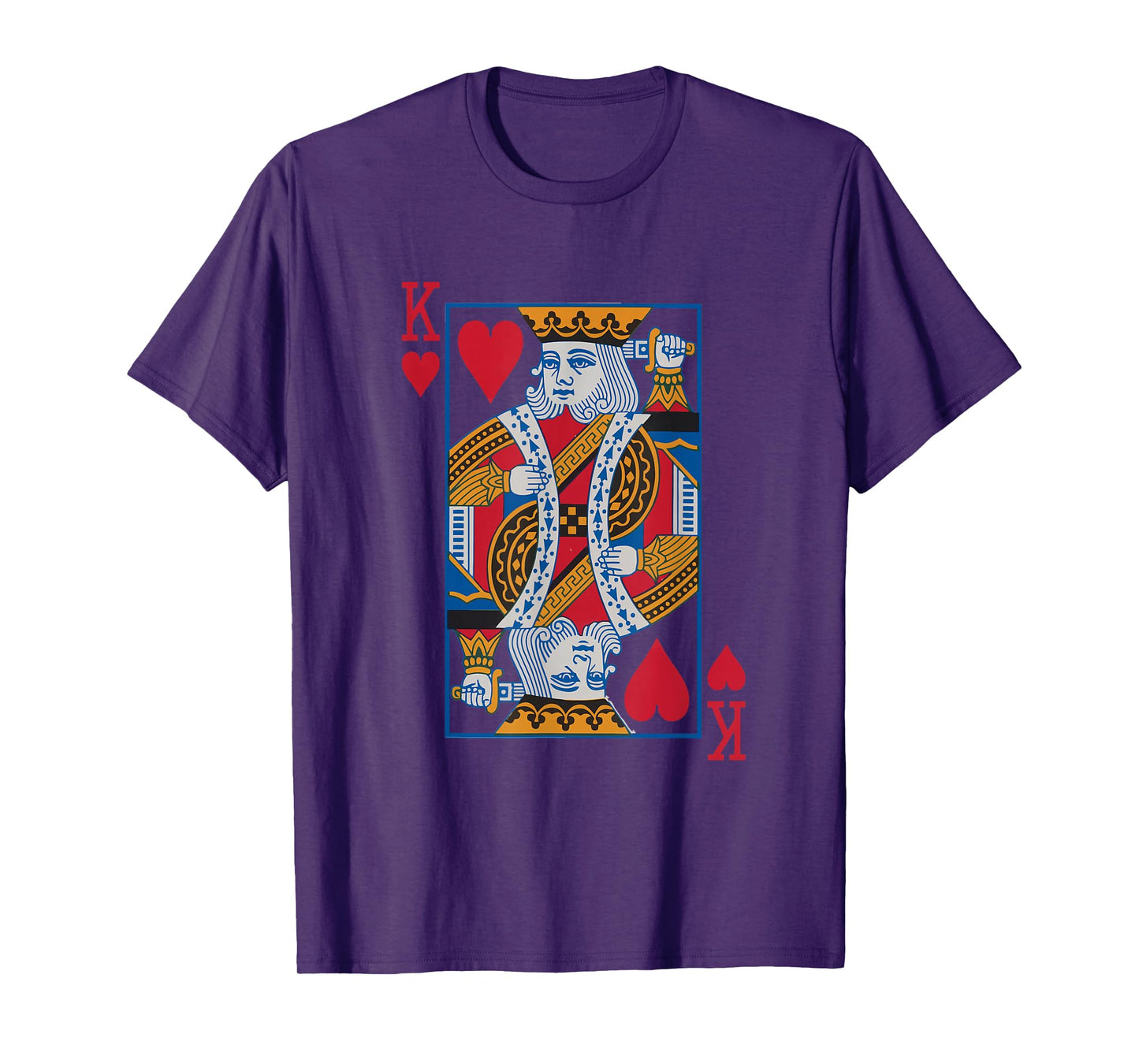 King Hearts Card - Casino Gambler and Card Game Fans T-Shirt