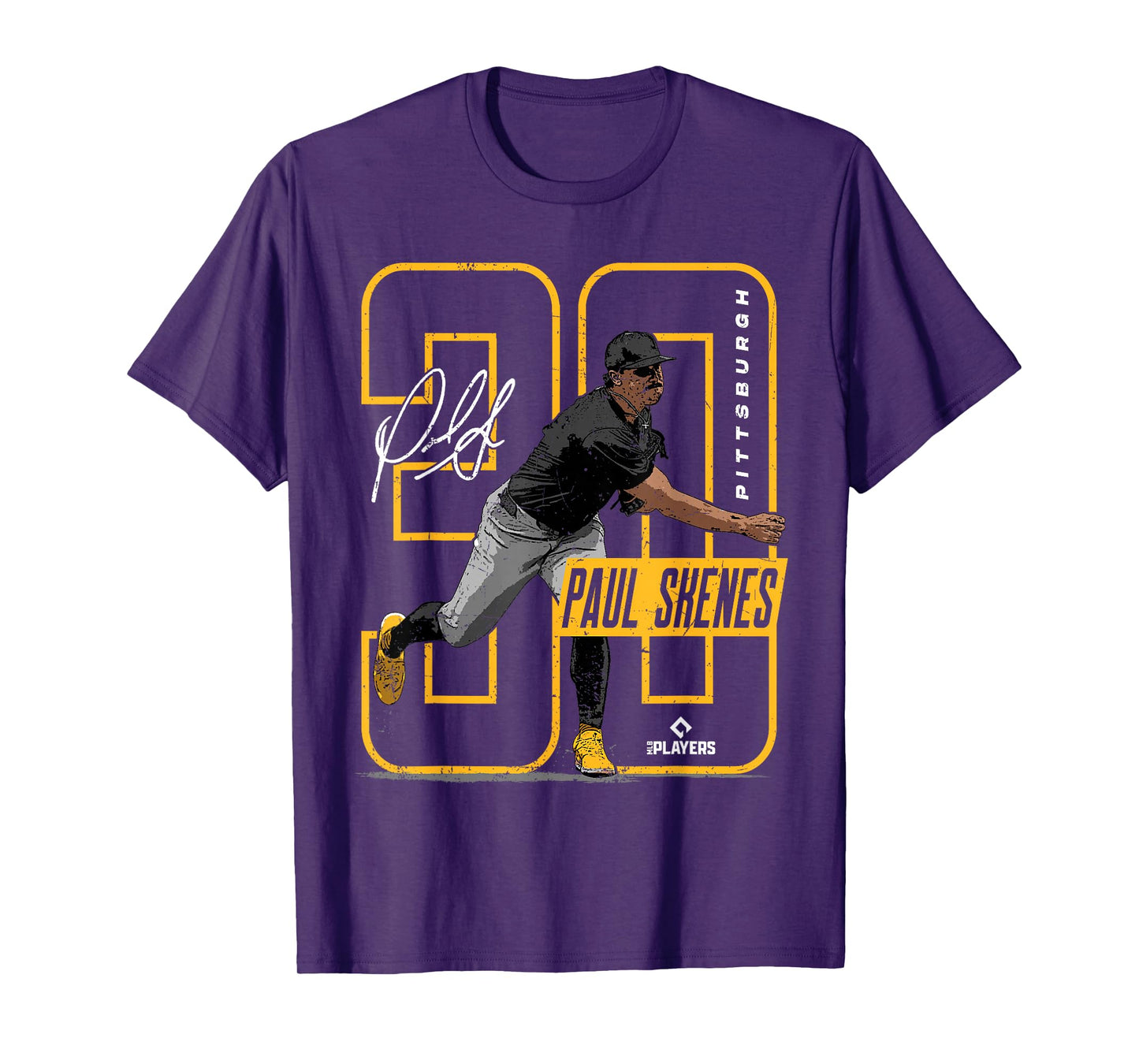 Paul Skenes | Pittsburgh Baseball Players | MLBPSK3002 T-Shirt