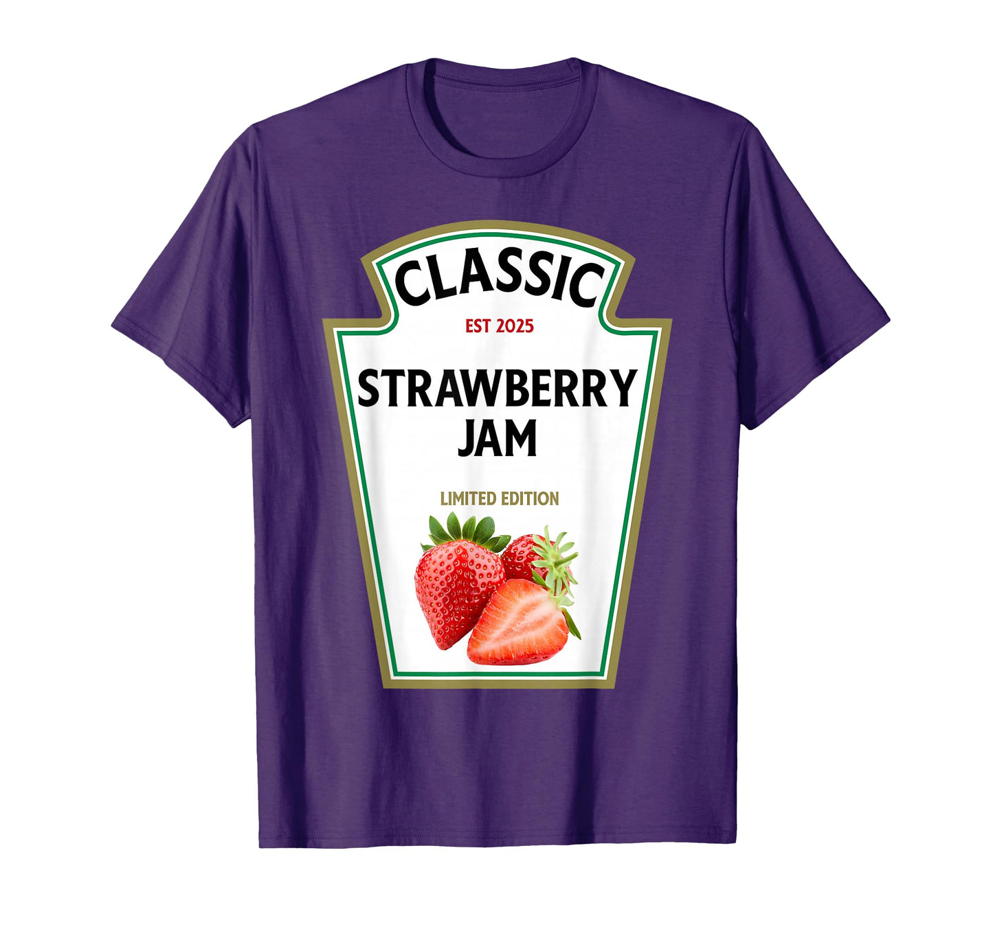Classic Strawberry Jam Halloween Costume DIY Group Costume T-Shirt