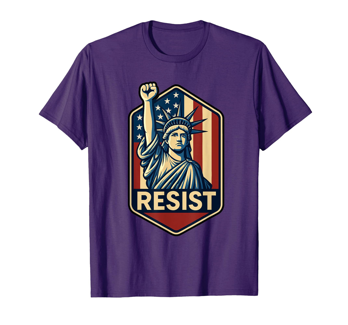 Resist - Lady Liberty Fist T-Shirt