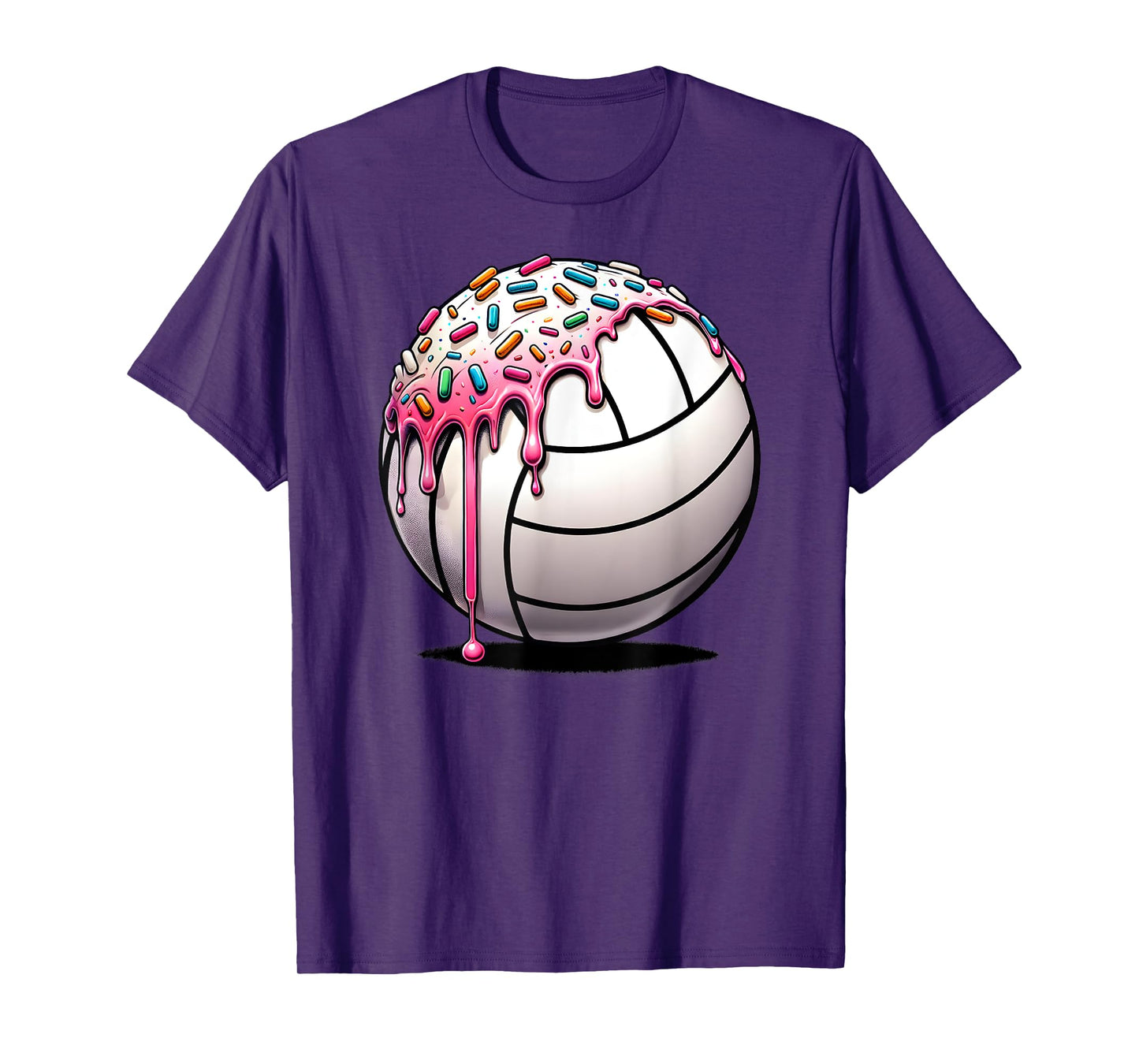 Cool Sport Volleyball Drip With Sprinkles Drip Boys Girls T-Shirt