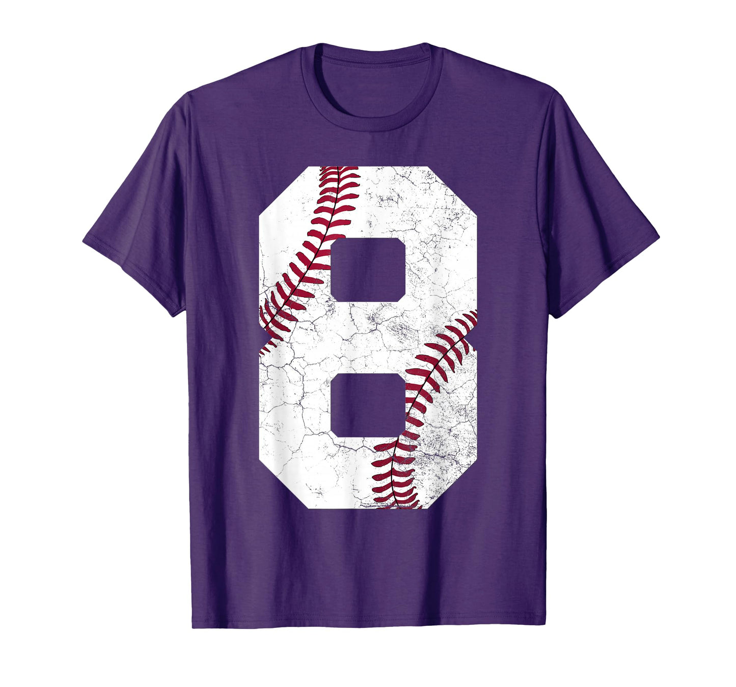2017 8th Birthday Gift 8 Years Old Baseball Eighth Boys Kids T-Shirt
