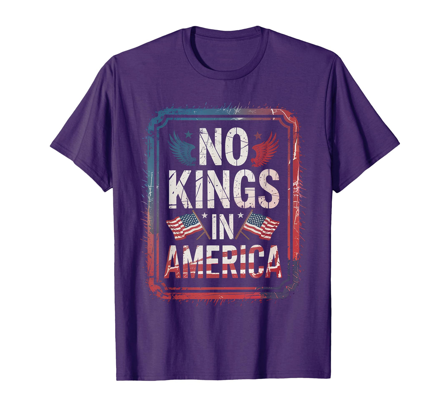 No Kings in America Shirt Pro Democracy Truth Freedom Speak T-Shirt