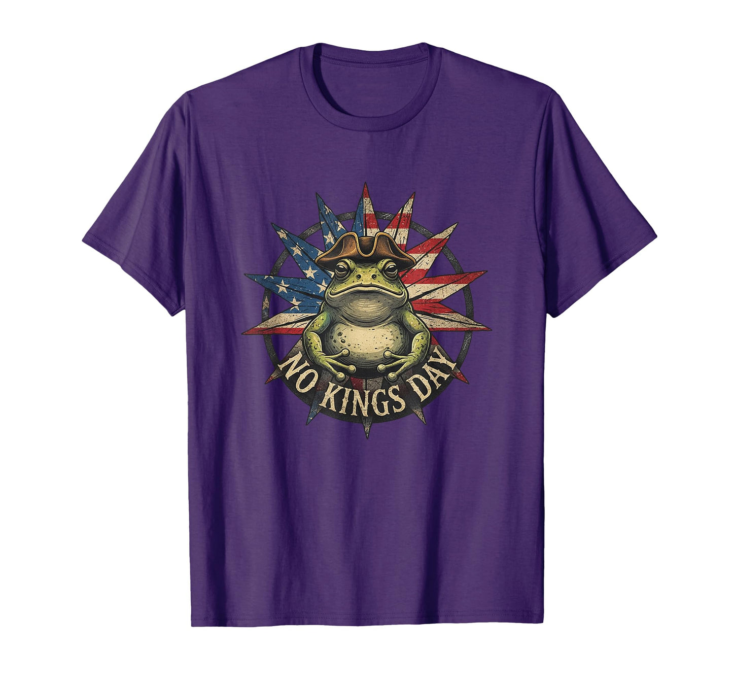 No Kings Day Portland Shirt Frog Protest T-Shirt