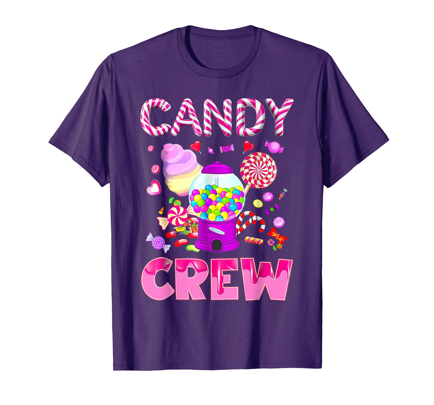 Funny Candy Crew Candy Costume Women Candy Women Girls Kids T-Shirt