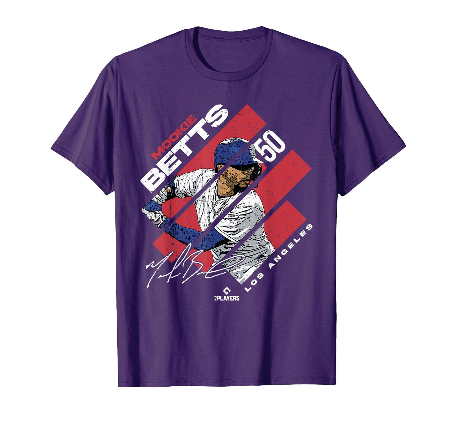 Mookie Betts | Los Angeles Baseball MLB Players | MLBMBE3002 T-Shirt