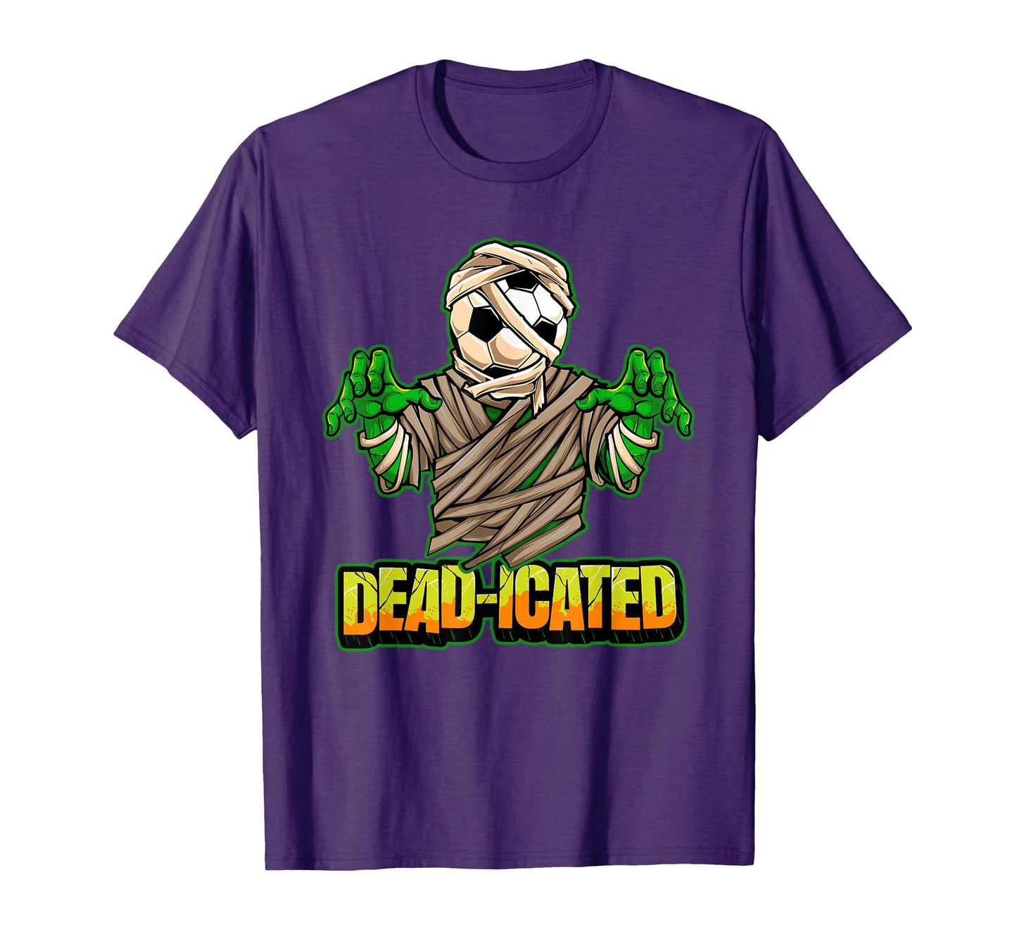 Zombie Soccer Player Scary Soccer Halloween T-Shirt