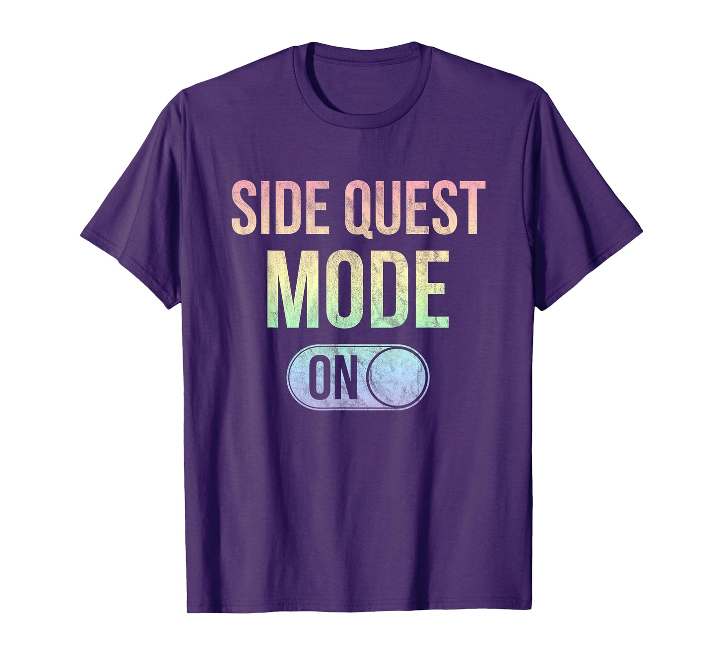 Side Quest Mode On - Funny Rave EDM Festival Gamer T-Shirt