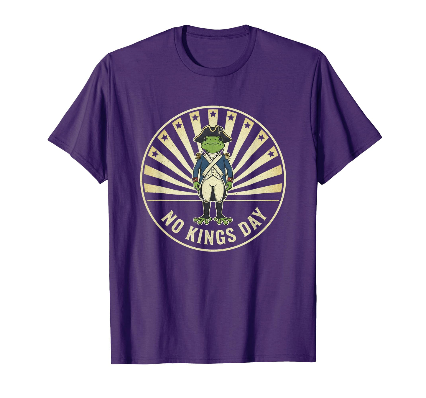 No Kings Day Portland Shirt Funny Frog Protest T-Shirt
